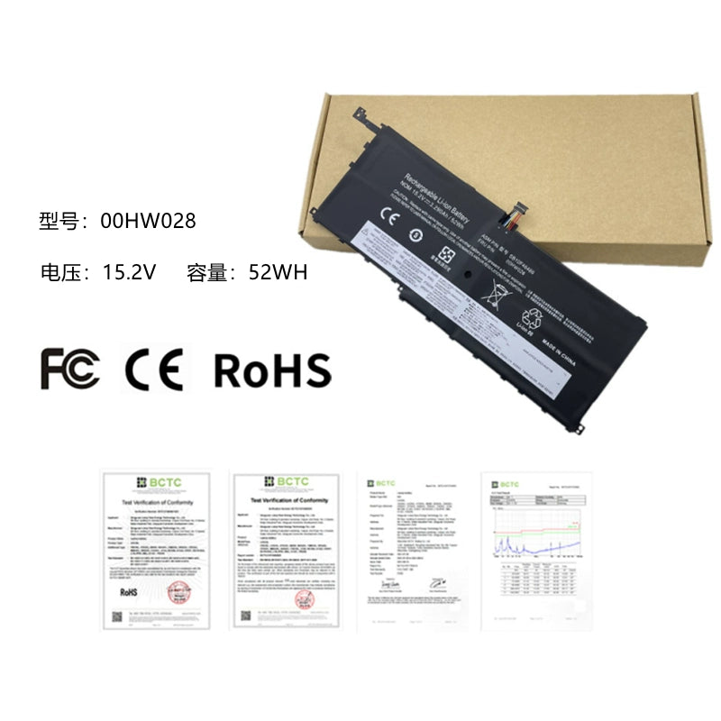 (Shipping fee not include)forFor  Lenovo 00HW028 00HW029 01AV409/441/438  battery SB10F46466