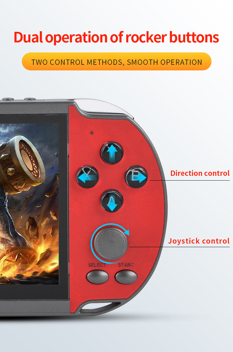 5.1" nch x7 plus HD 15000 games Dual Joystick Handheld Game Player console Nostalgic 128-bit retro game console