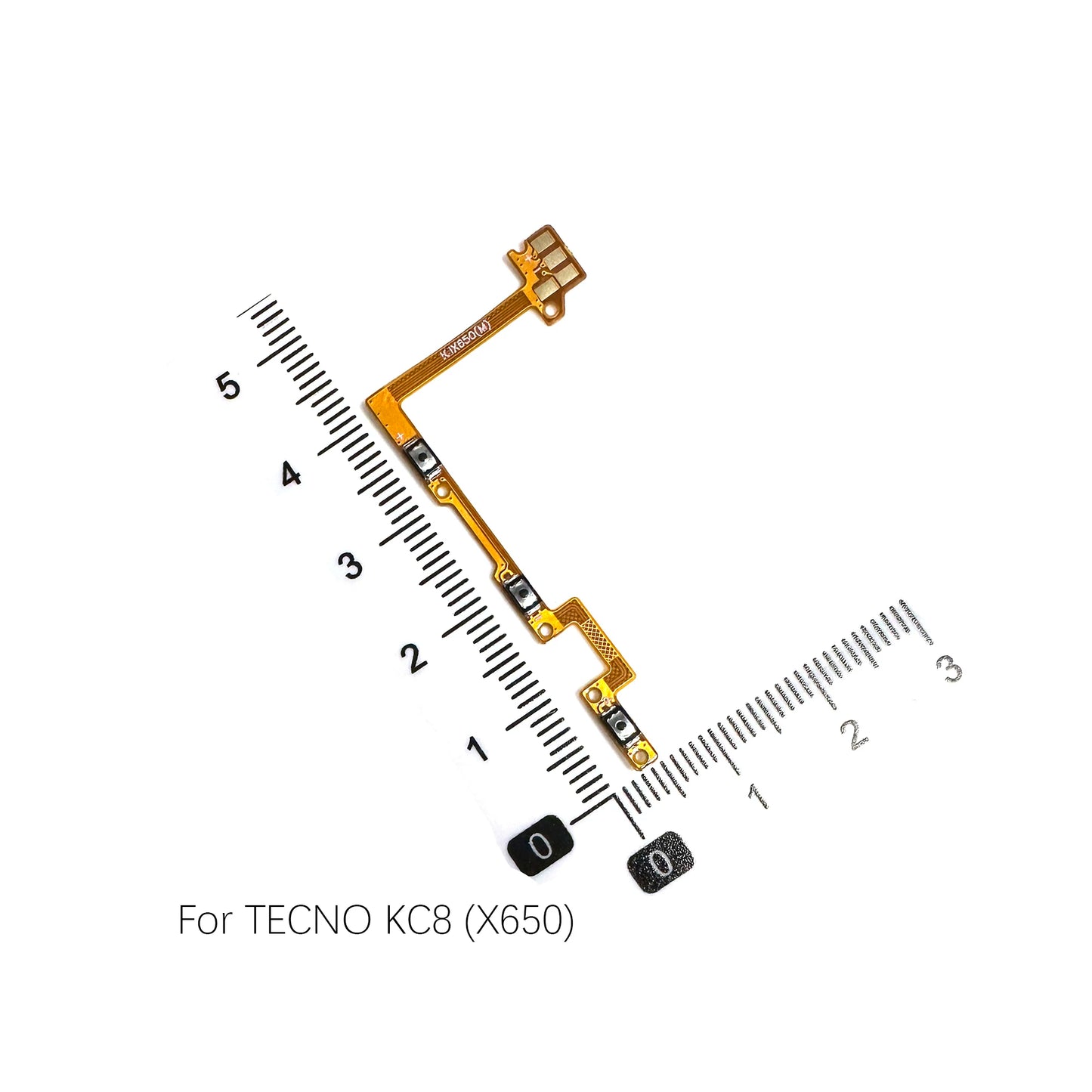 Suitable for Tecno Spark Go BG6 KC8 KD6 KD7 KF7J KL5 5Air 5Pro Power cable Switch on of ribbon flex cable