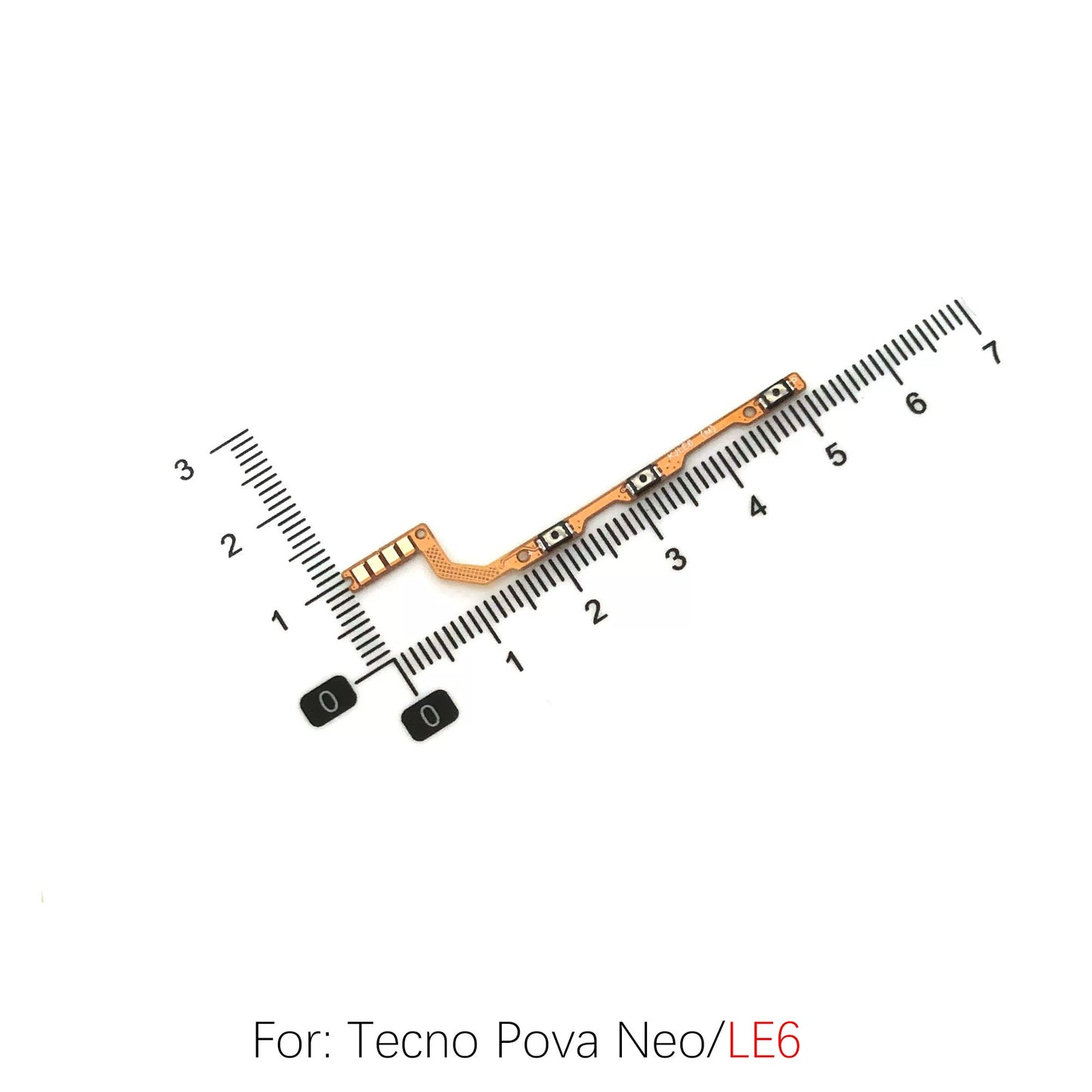 For Tecno Tecno LF7 LE8 Zero X6810 X6821 Power cable Switch on of ribbon flex cable LD7 LE6