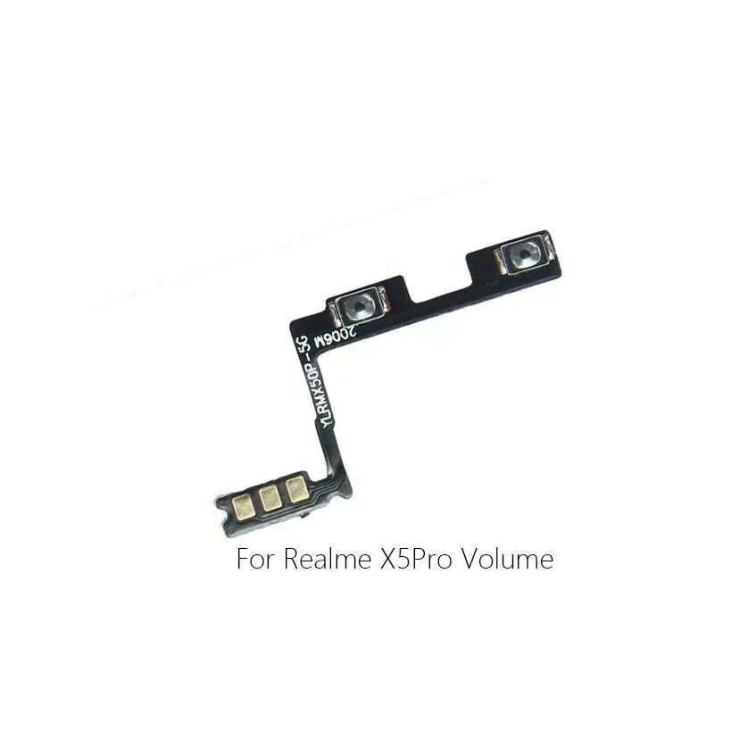 For Oppo Realme X X2 X2Pro X5Pro X7 X7Pro Power cable Switch on volume flex of ribbon