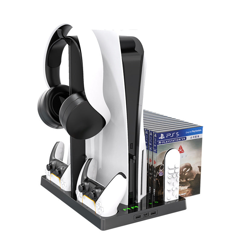 PS5 host bracket, fan seat charging, disc rack, earphone bracket PS5 cooling fan PS5 handle seat charging