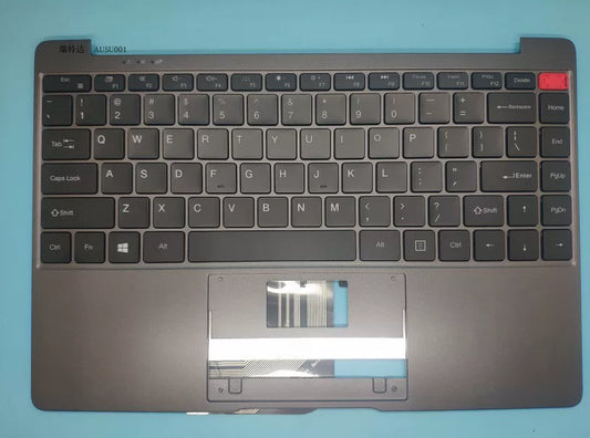 CHUWI AEROBOOK CWI510 Gray C-Case Backlit US Keyboard Red Power On Key