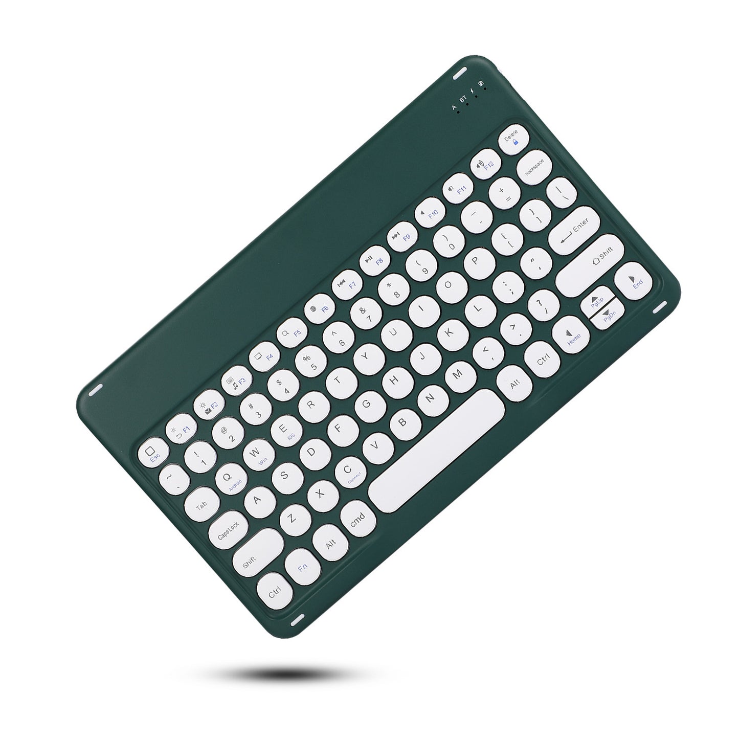 Samsung ipad keyboard phone iPhone tablet round key bluetooth keyboard protective Accessories