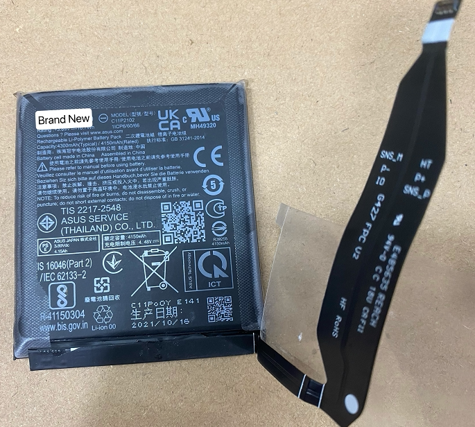 ASUS/SAUS Zenfone 9 C11P2102 New full capacity mobile phone battery 4300mAh ASUS phone repair parts