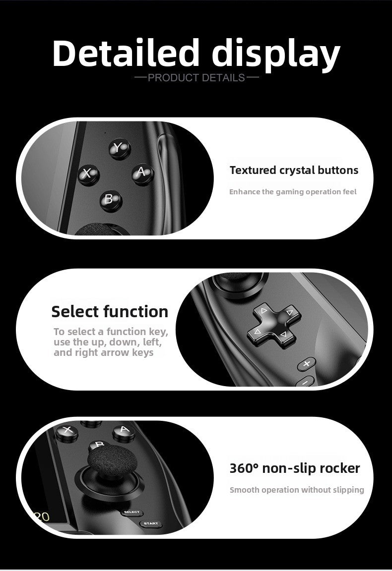 7" inch X20 IPS HD Dual joystick psp 4500mAh rechargable 2.4G Support wireless gamepad Linux games Handheld Game Player console GBA nostalgic retro NES game console FC