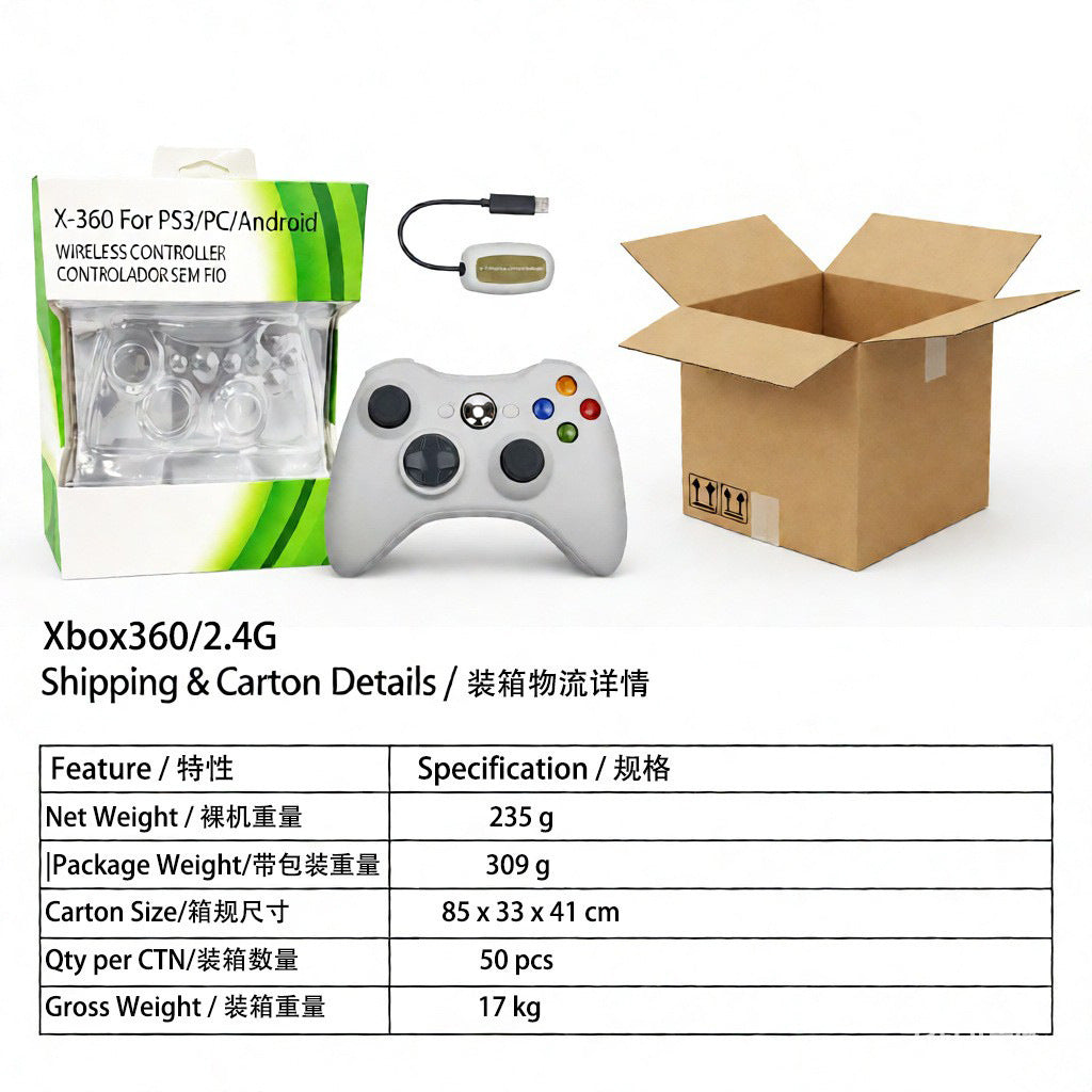 Source 360 Wired Gamepad PC Computer/Game Console USB Vibration Eating Chicken 360 Game Hand