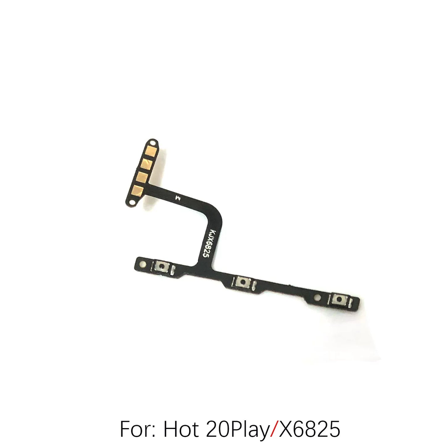 Tecno Infinix Hot20 20Play Hot30 S3X Power cable Switch on volume of ribbon flex cable X666B