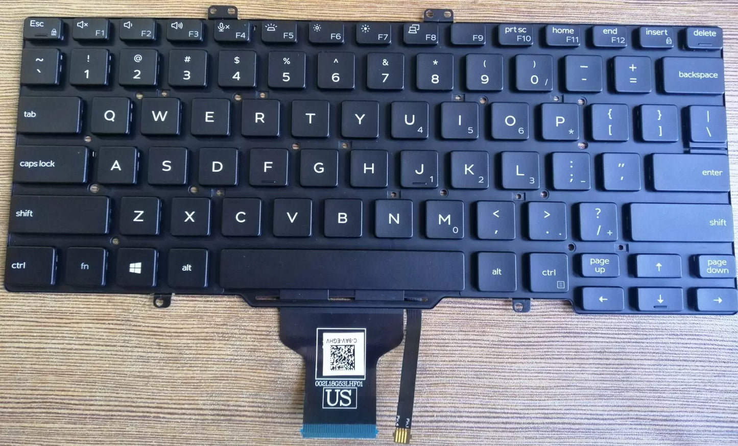 Dell Latitude L3400 5400 7400 7410 5401 5402 Keyboard 03J9FC 0GY5TC