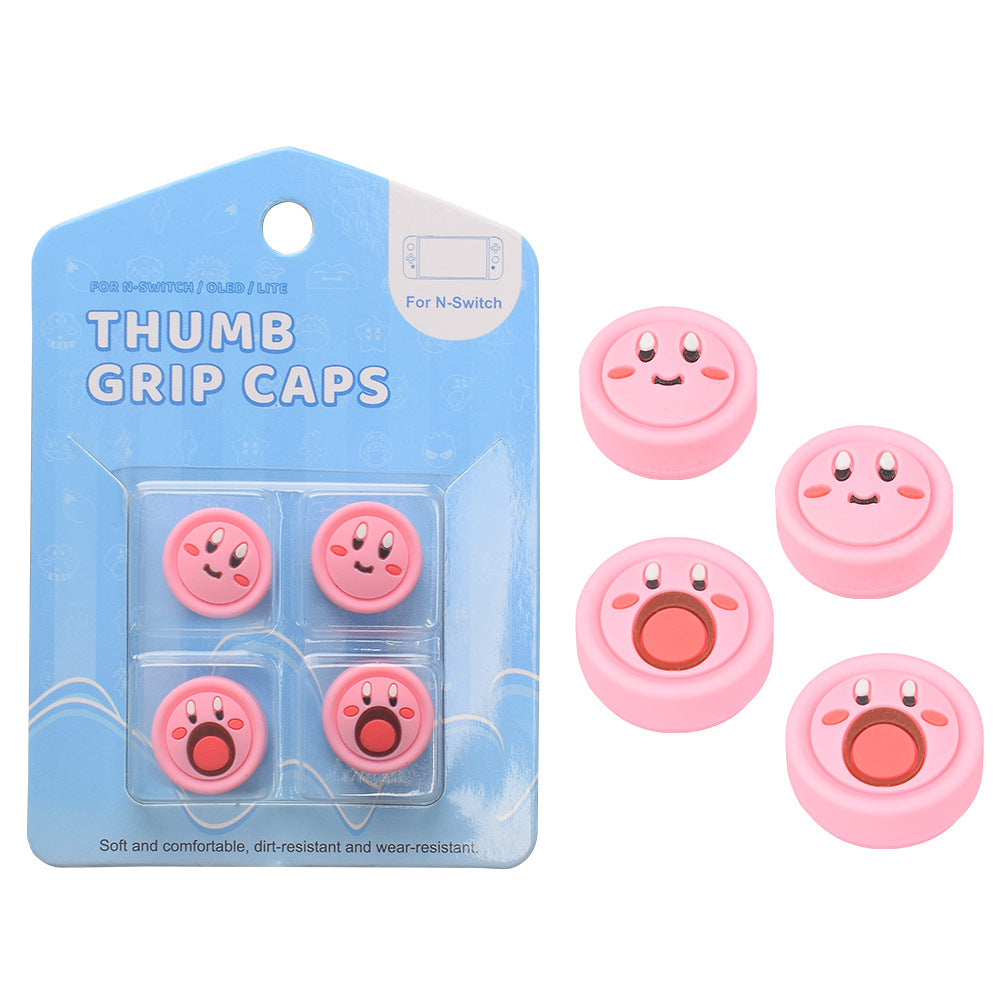 Switch 2 left and right handle silicone cap for Nintendo Switch2 button cap 3D rocker anti-skid cap