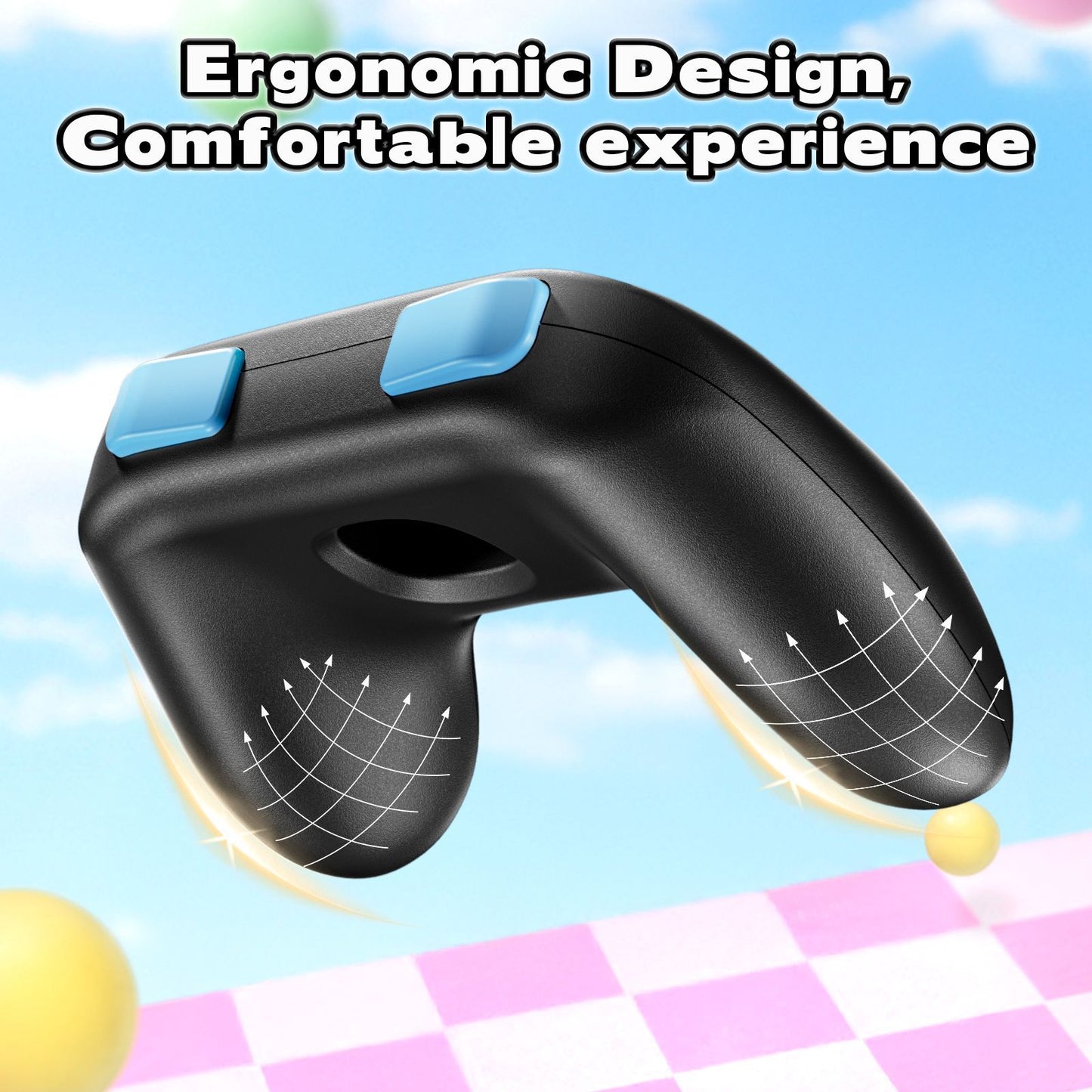 Switch2 handle grip NS2 JOY-CON handle grip, left and right handle gamepad 2 packs