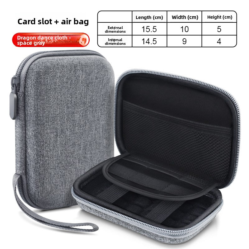 CCD camera bag, card machine storage bag, suitable for Canon, Sony, Fuji, Nikon, camera case, hard case, retro card machine storage box, small digital camera storage bag, shockproof, compressive and anti-drop warehouse Digital camera accessories