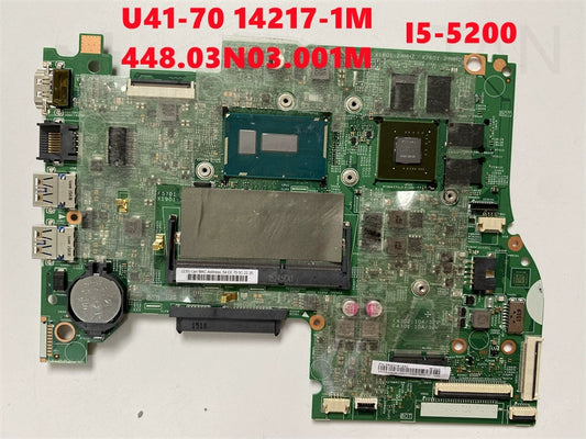 (Shipping fee not include)  motherboard system board  Lenovo/  U41-70  14217-1M I5-5200