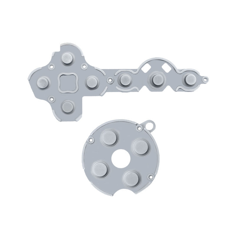 Gamepad conductive glue ps4 handle silicone buttons, suitable for 360 white conductive buttons silicone wholesale