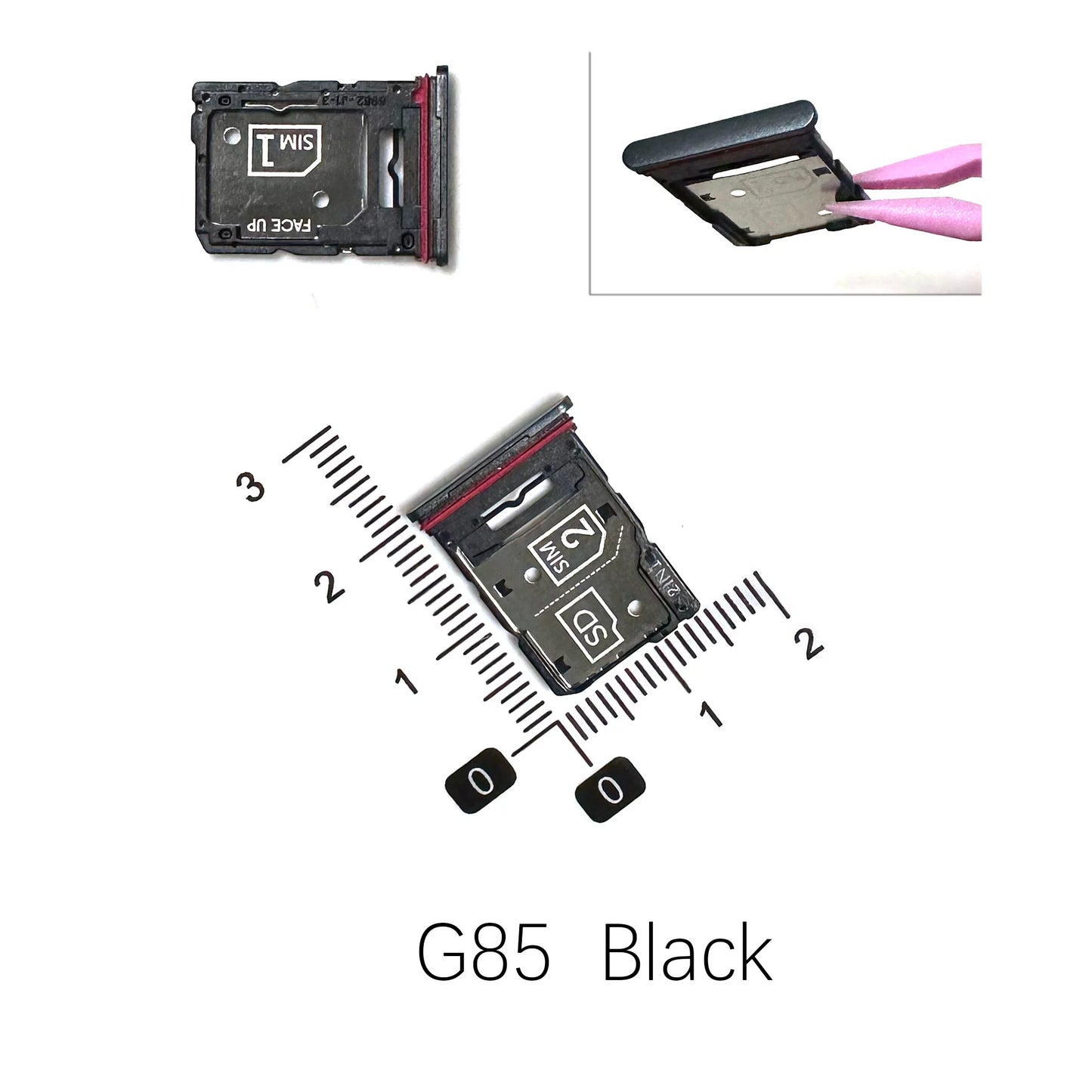 Suitable for Motorola Moto G82 G84 G85 Sim Cato Card Slot