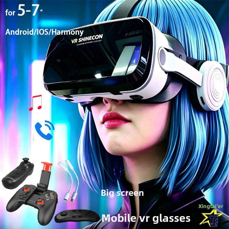 VR Shinecon G04EB headset version VR glasses large screen mobile phone panorama 3DVRZ4