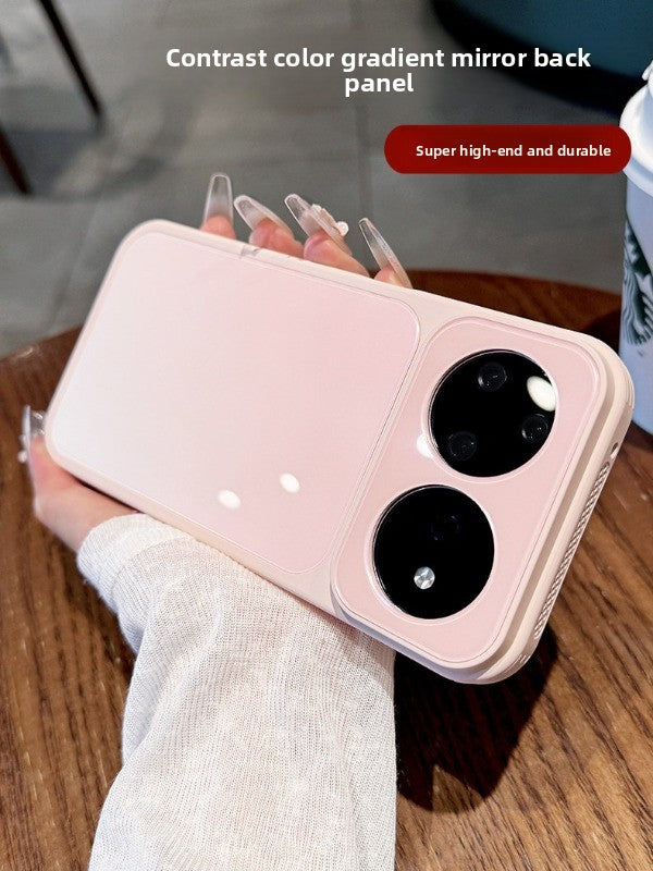 Smudge heat dissipation gradual change For Huawei nova16pro mobile phone case New 16ultra large hole lens all-inclusive protective case nova16 side heat dissipation mesh design shell Phone Accessories