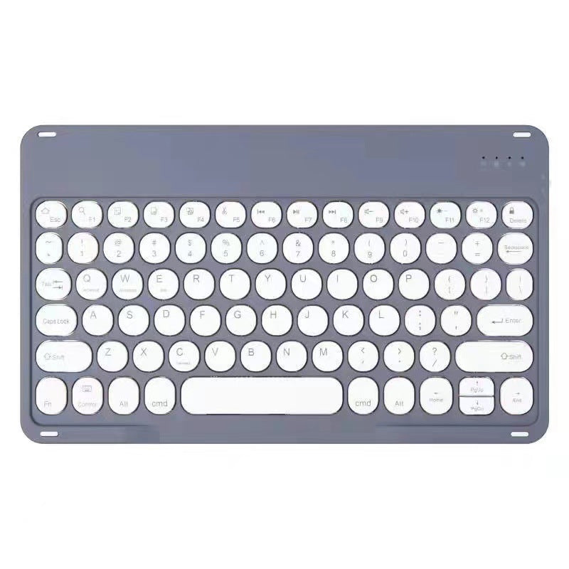 For iPad Tablet Keyboard 10 Inch Round Cap Color Touchpad Touch Bluetooth Keyboard Round Keycap Huawei Keyboard protective Accessories