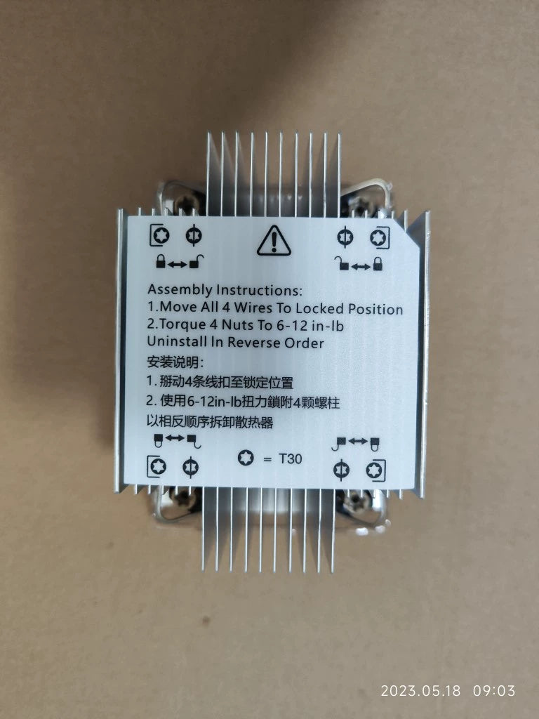 Servicer Dawning radiator I620-G40 C40 I420-G40 C40 CPU heat sink