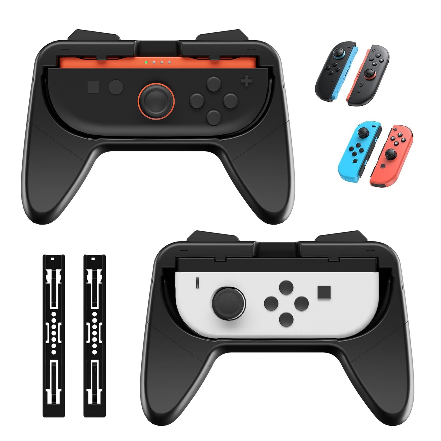 Switch 1/2 Universal Handlebar for Nintendo Swich 2 Joy-Con Grip Switch Handlebar