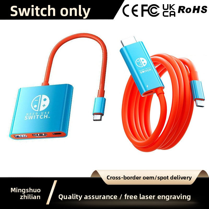 Game console Portable screen projector OLED host converter Dock HDMI 4K 60Hz connection base