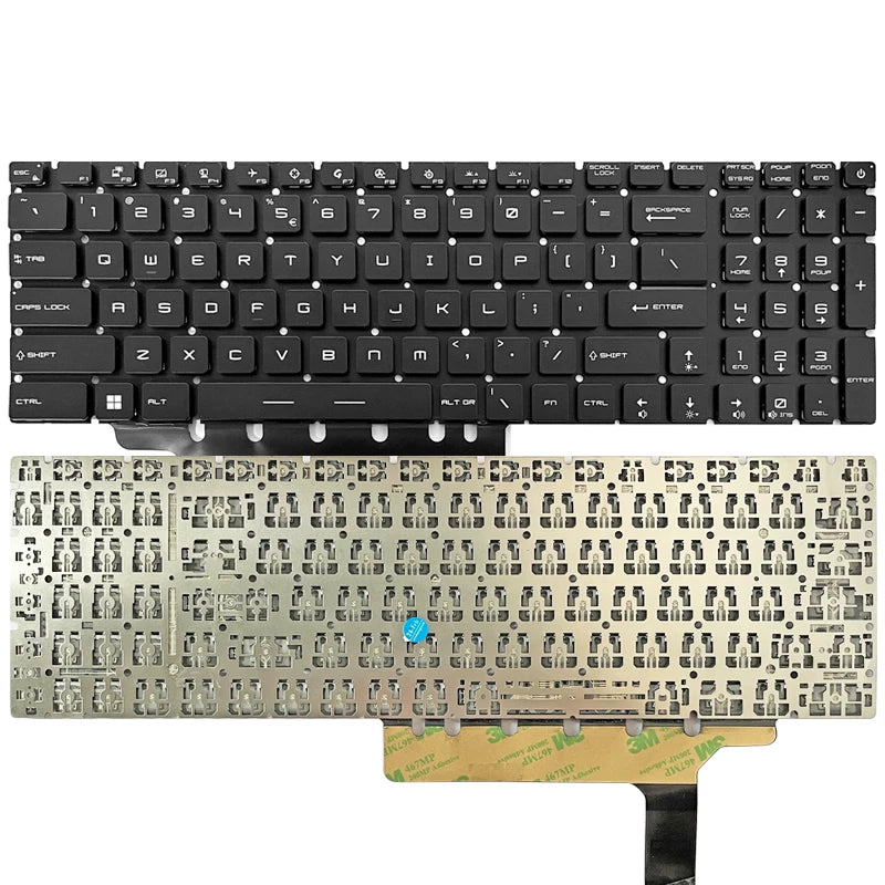 Cover case for MSI Stealth GS76 MS-17M1 keyboard cd back housing bezel frame upper palmrest bottom cover hinge