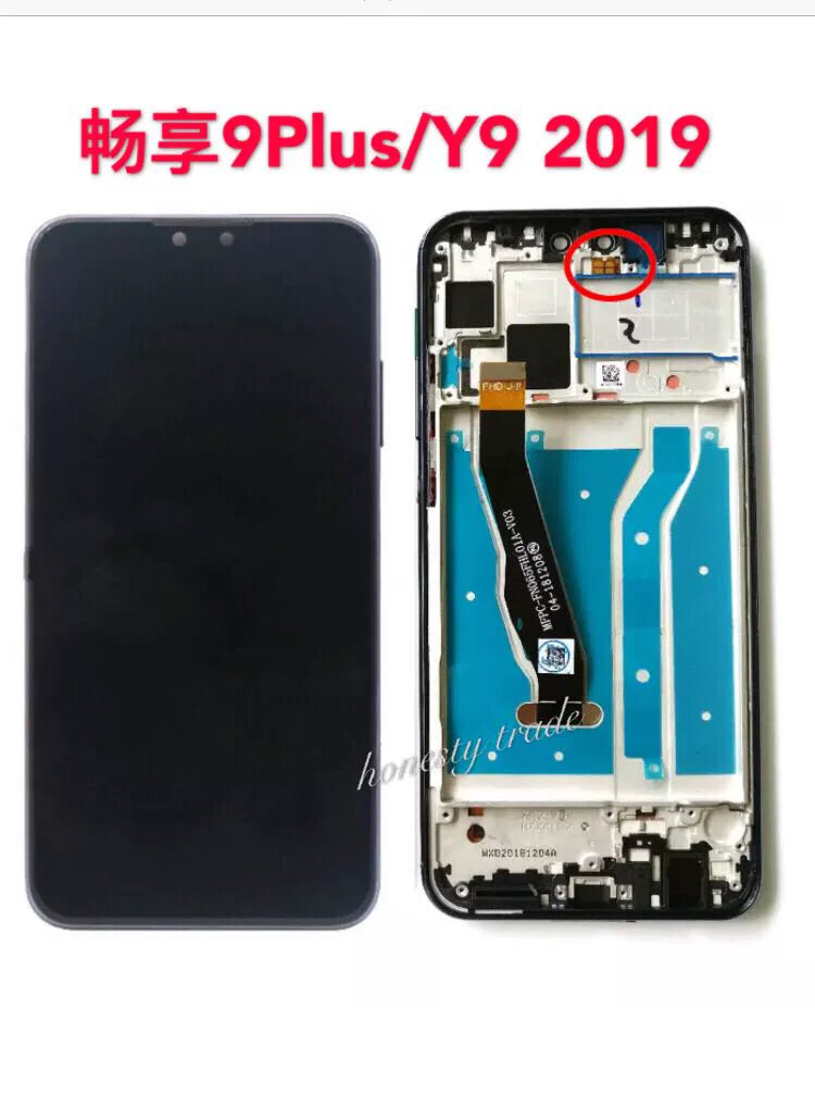 For Huawei 9Plus/Y9 2019JKM-LX1 LX2 LX3 LCD touch  screen display assembly