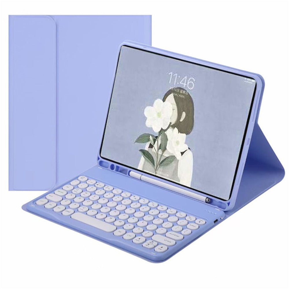 Applicable to iPad10.2 Bluetooth keyboard 10th generation protective case Air4 5 magnetic leather case Pro11 tablet mouse protective Accessories