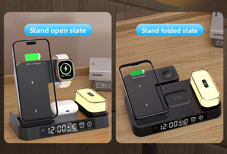 3-in-1 wireless charger multi-function digital clock 25W suitable for iPhone14/13  samsung fast charging