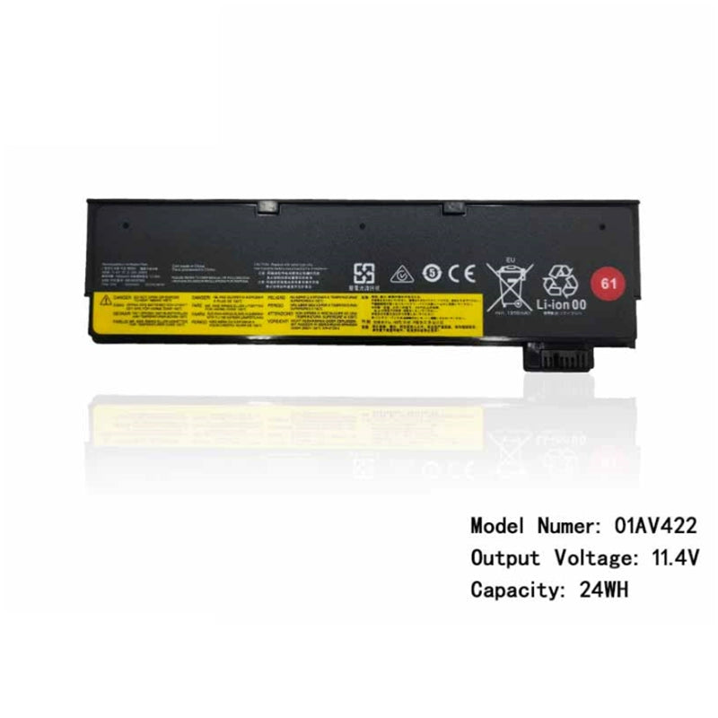 (Shipping fee not include)forFor  Lenovo T470 T570 T480 P51S P52S A475 485 01AV422  repalcement battery 61