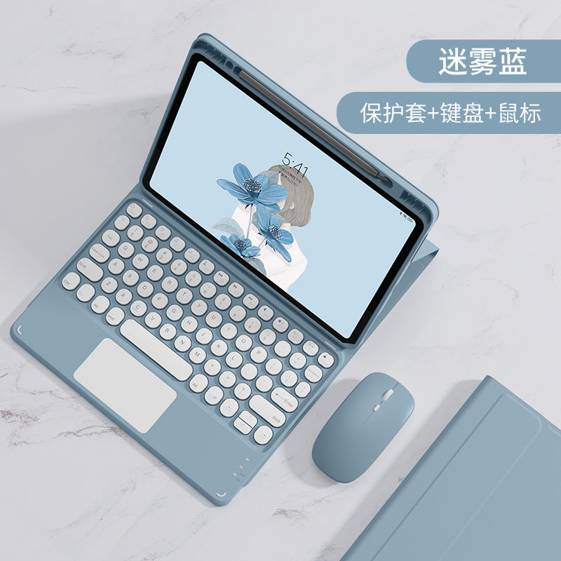 Suitable for Huawei 2024 Tablet 11 inch Mate Pad SE Bluetooth Keyboard Case 11.5S Leather Case Mouse protective Accessories