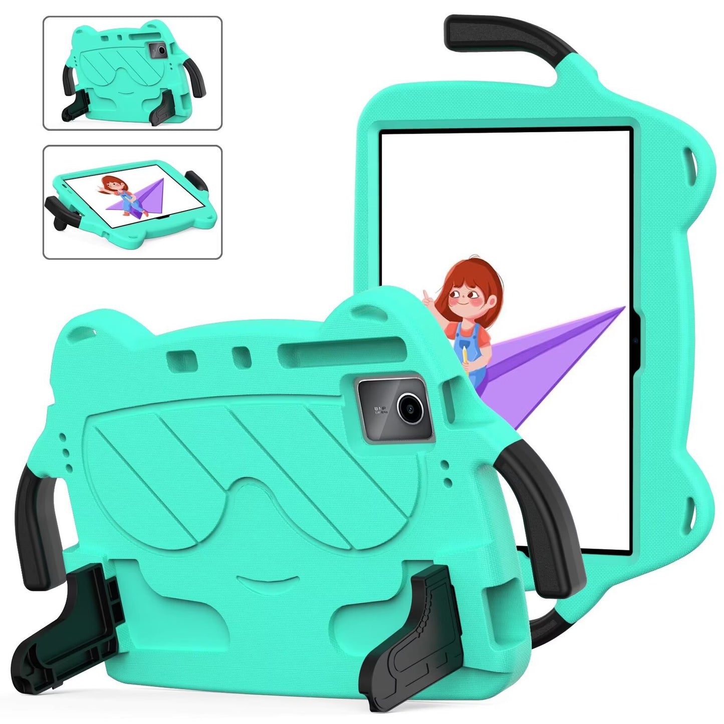 Suitable for Lenovo Xiaoxin Tablet M11 Children's Anti-drop Protective Case P11 Portable Plus Bracket EVA Protective Case Protective Accessories