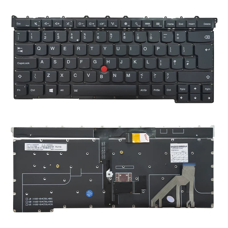 Keyboard for lenovo thinkpad X1 carbon YOGA 2ND 3RD 4/5/6/7TH GEN8 keyboard