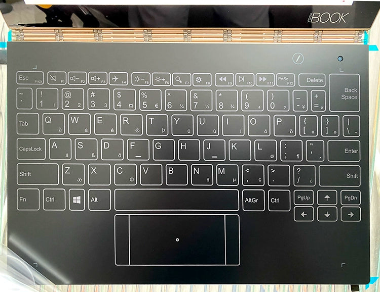 (Shipping fee not include) Lenovo YOGA BOOK X91F YB1-X91L X91X X90 X90F X90L 背光触摸键盘