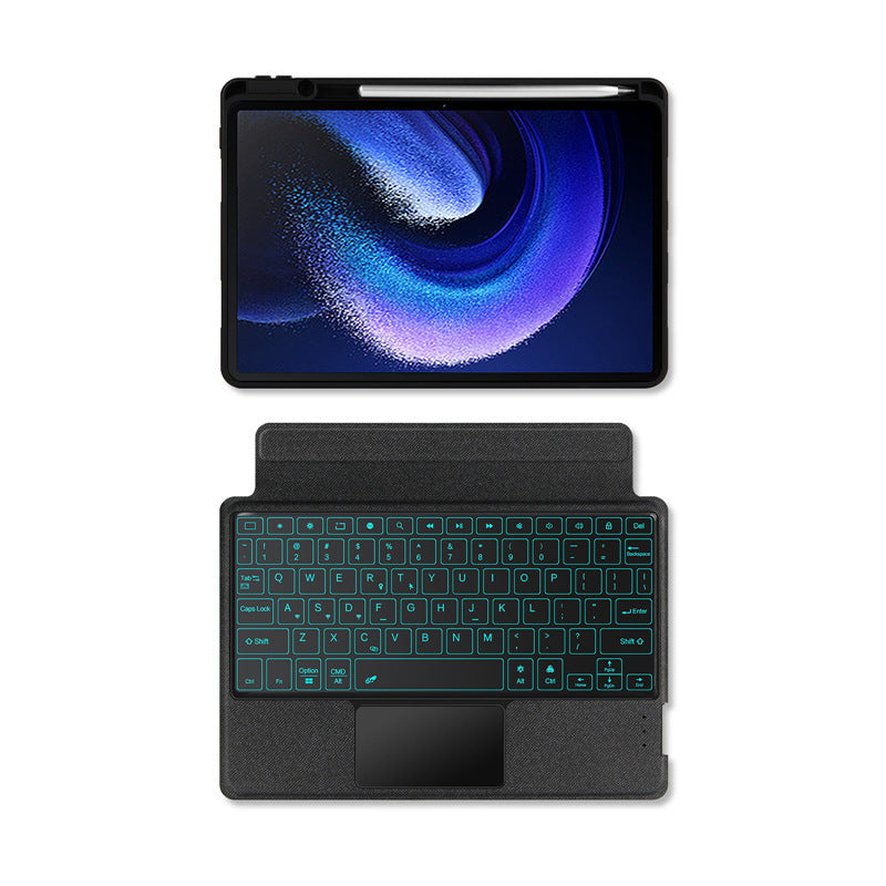 Suitable for Xiaomi Pad 6 Keyboard Case Xiaomi Pad 6Pro Miaocun Bluetooth Keyboard Leather Case Protective Accessories