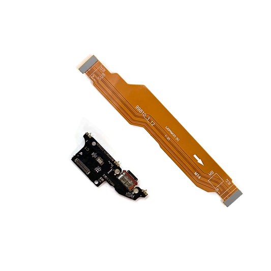 For Realme C55 C61 C63 C65 C67 C75 charging port charging flex board cable
