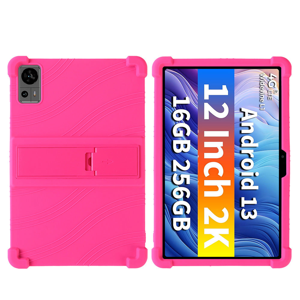 Applicable Teclast T60 tablet protective case 12 inches with bracket anti-drop silicone protective cover TLA001 Protect case