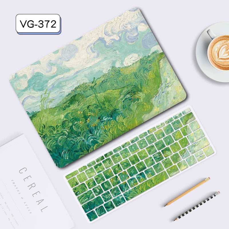 MacBook Air Pro 11 "12" 13 "14" 15 "16" Laptop Case, Van Gogh Oil Painting Computer Case, Anti-Drop, Computer Case Laptop accessories