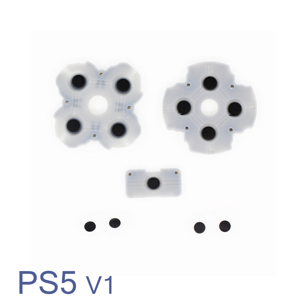 PS5 handle button conductive glue, cross key L1R1 key rubber pad PS5 gamepad V1 V2V3 conductive glue
