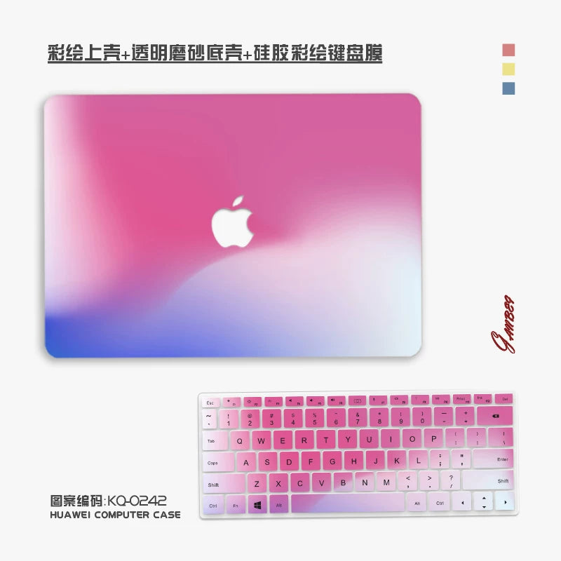 Color painting for MacBook Air Pro 11 "12" 13 "14" 15 "16" Neo A3404 A3426 A3427 A3428 A3429 A3449 A3448 A3434 A3403 A3186 A3402 A3401 A3112 A3185 A3114 A3241 A3113 A3240 Case Laptop accessories