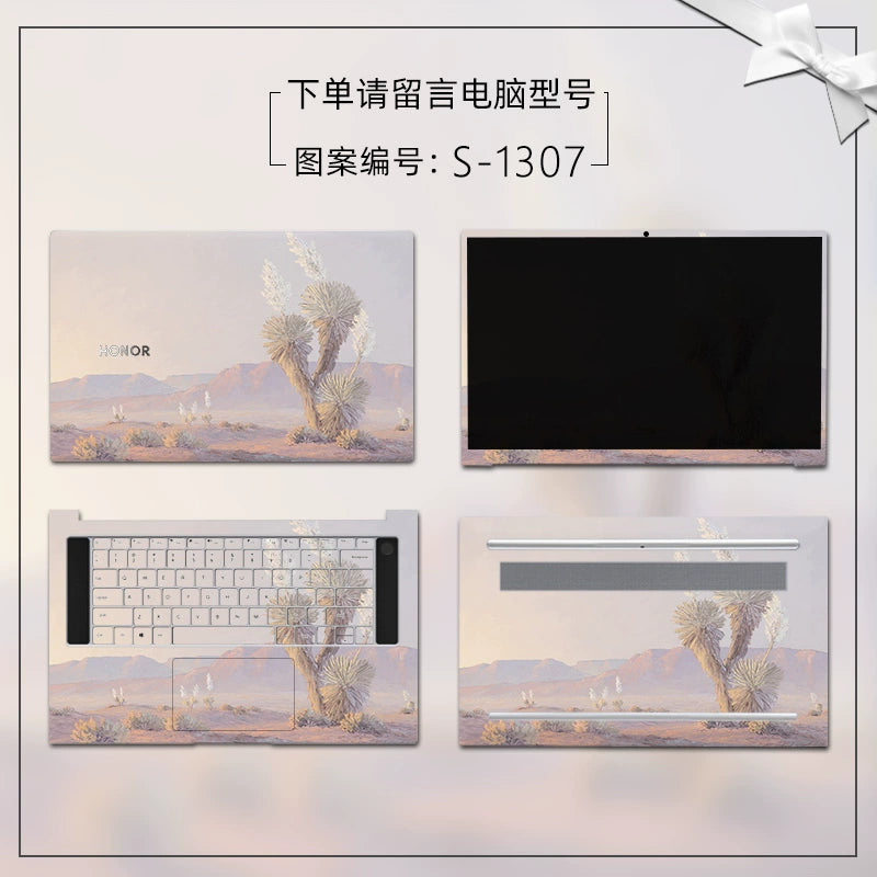 (Shipping fee not include)电脑贴纸适用于Lenovo 拯救者y9000p小新air14 ASUS 天选3无畏14pro贴膜Dell G15for惠普战66huawei Xiaomi MacBook笔记本笔记本保护膜