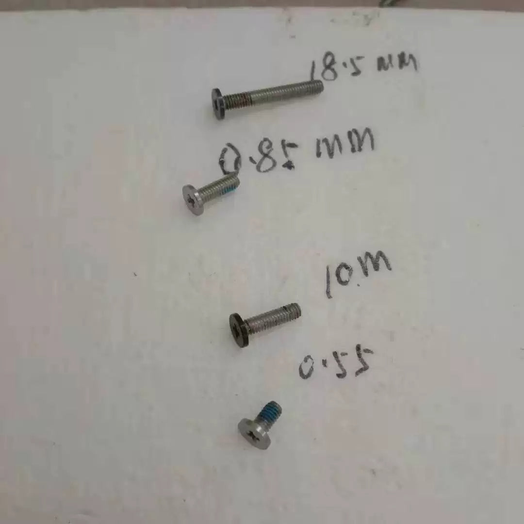 Dell Alienware M13X 15 R1 17 R2 R3 screws, housing screws