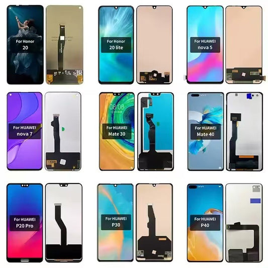 LCD touch screen assembly  for HUAWEI P30 lite P20 P10 P40 Pro P50 P60 P70 P8 P9 screen assembly digitizer glass panel display HUAWEI phone repair parts