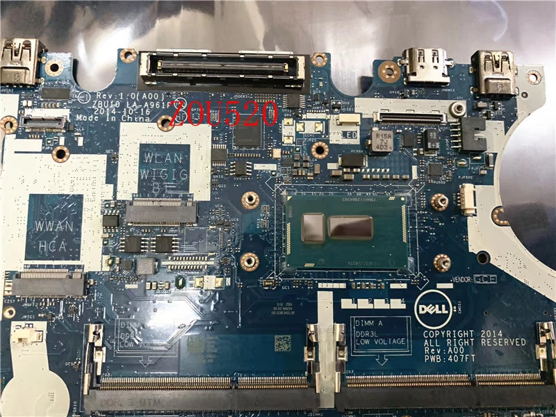 (Shipping fee not include)DELL  Dell  Latitude 7440 7450 E7440 E7450  motherboard  system board LA-A961P