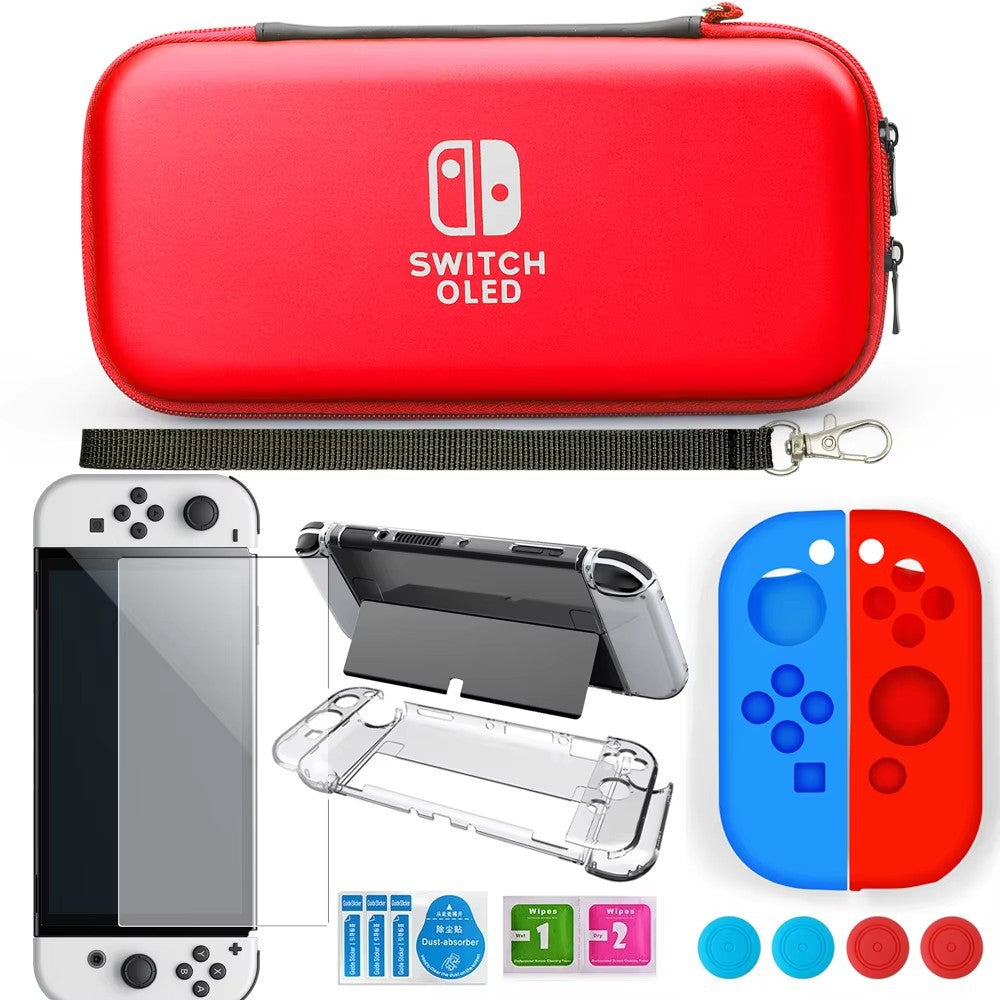 Suitable for Nintendo switch oled host accessories set Switch OLED protective case storage bag