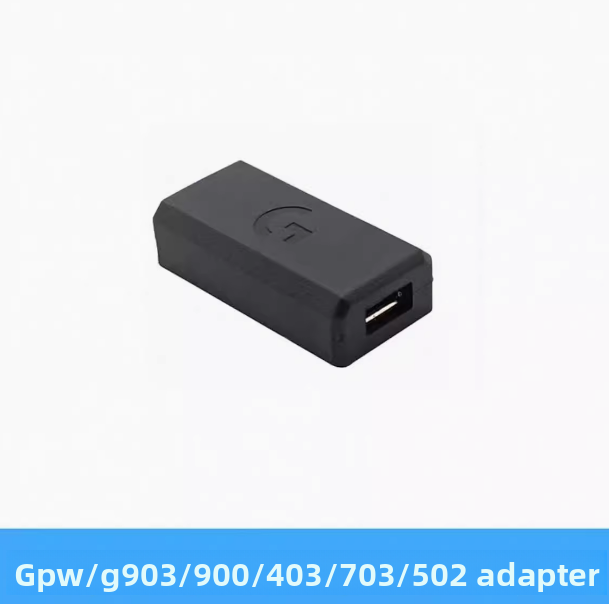 Mouse adapter data charging cable for Logitech GPW G502X/PLUS G502 G703/G900/G903 G913/G913TKL MX2/2S MX3/3S/keys G502hero/SE/KDA G402 G304 GPW GEN2 GEN3 GEN4 GEN1 Mouse RECIEVER adapter Laptop accessories