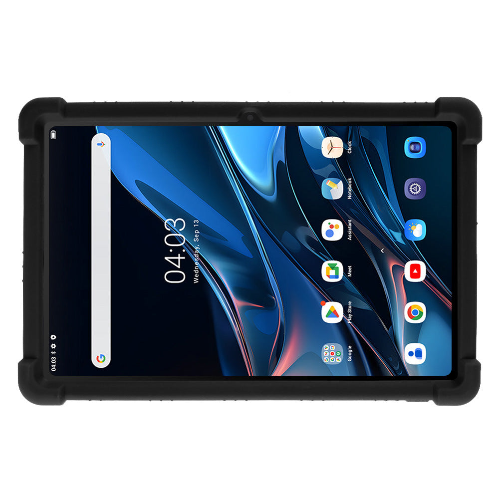 Applicable Blackview Tab 10WIFI Tablet Case 10.1 Inch Anti-drop Silicone Belt Bracket Protecting Case Protecting case