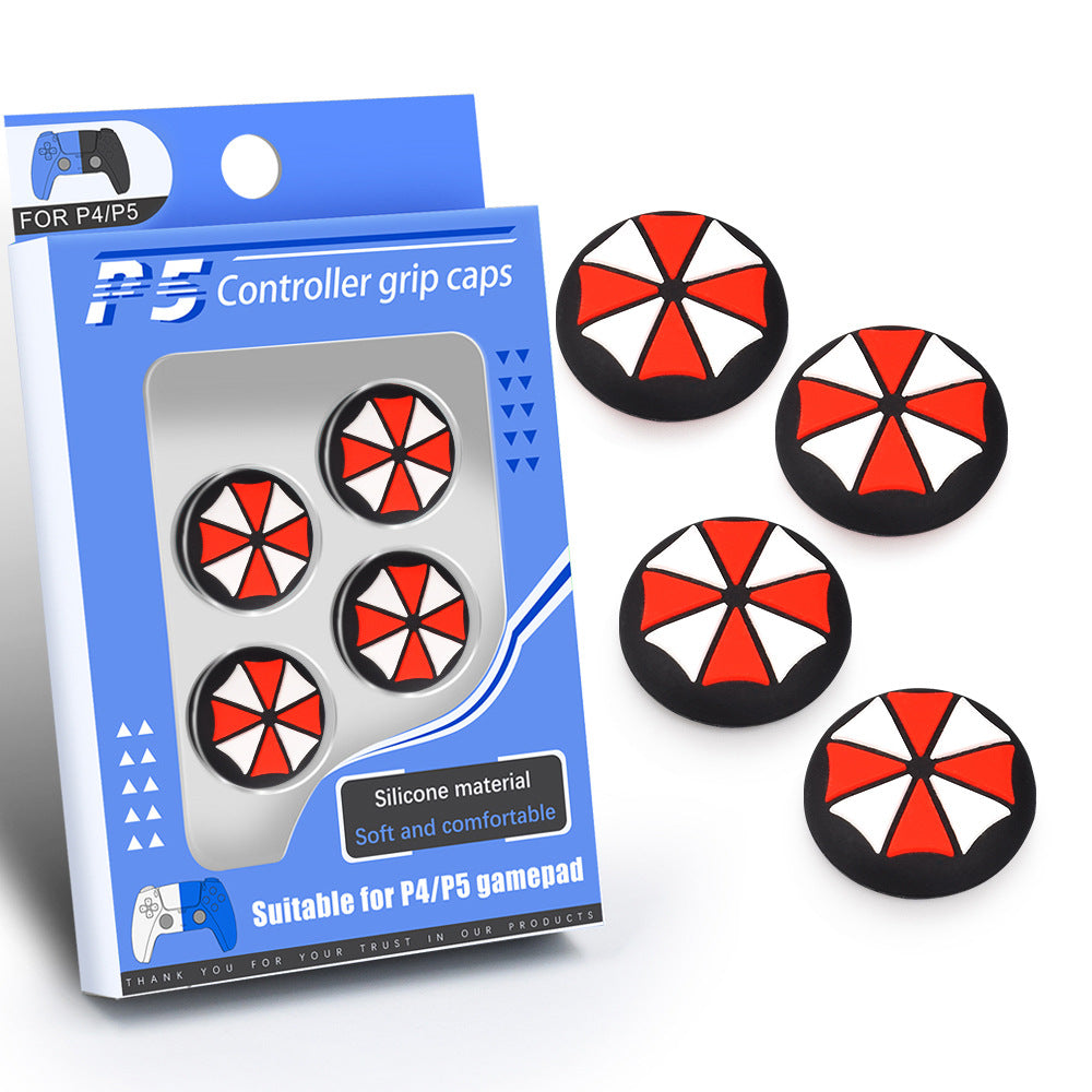 PS5 joystick cap PS4 gamepad button cap for XBOXONE handle silicone cap joystick case