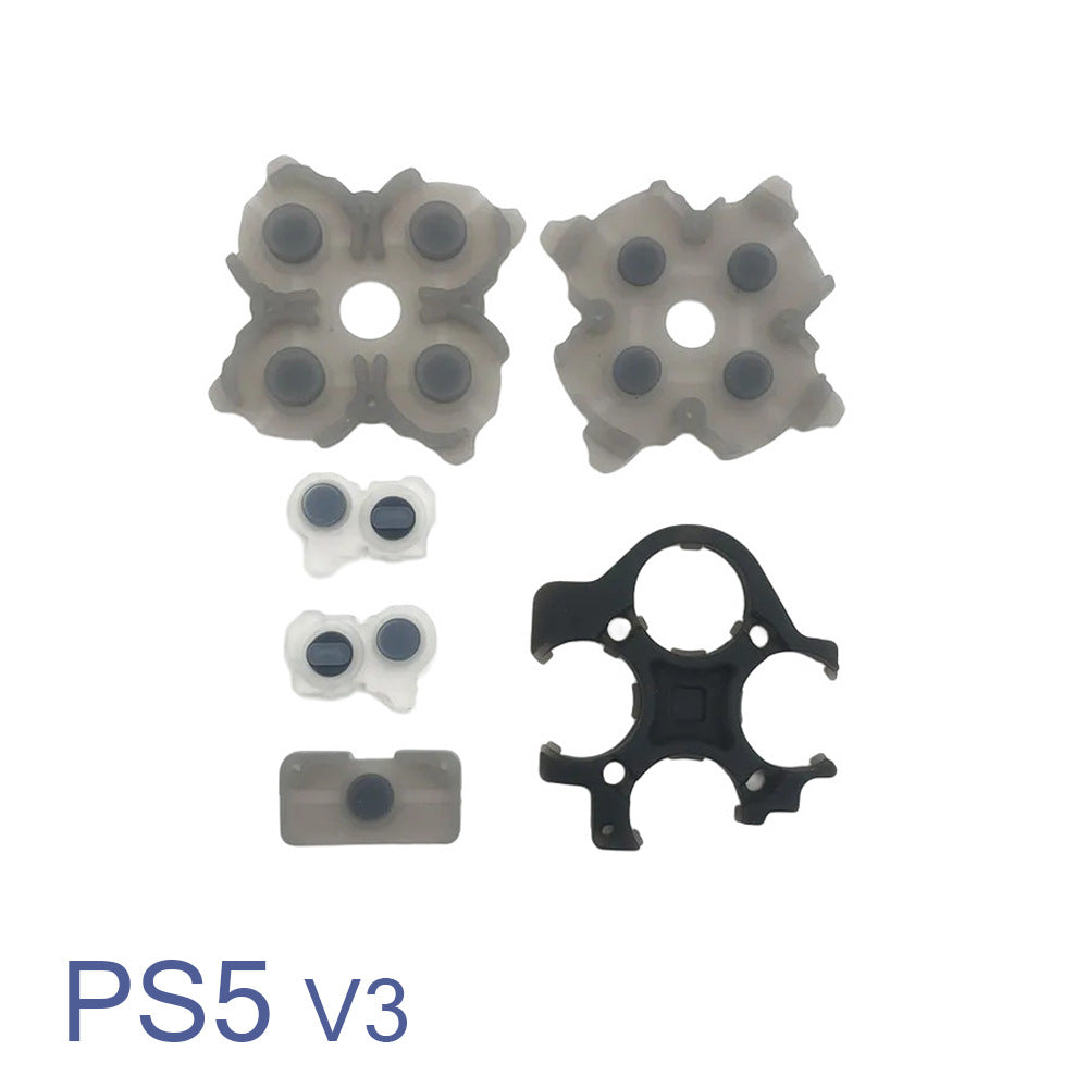 PS5 handle button conductive glue, cross key L1R1 key rubber pad PS5 gamepad V1 V2V3 conductive glue