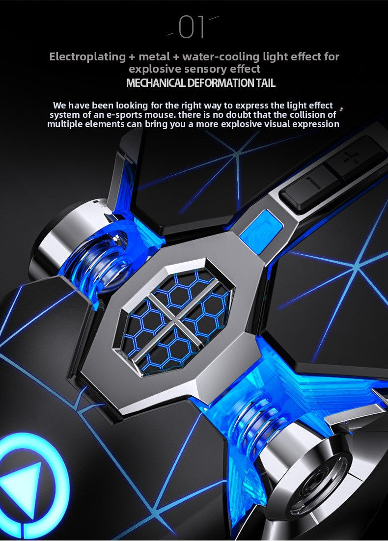 Silver Condor game keyboard, mouse and earphones three-piece set, mechanical feel keyboard and mouse kit
